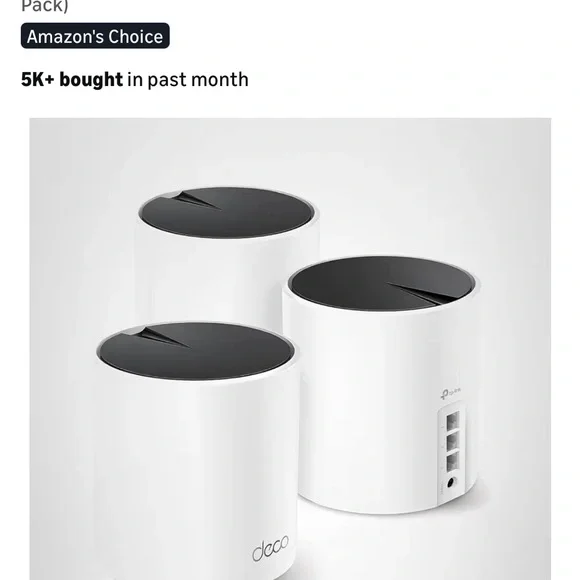 TP-Link Deco AX3000 Mesh Wi-Fi System - Picture 2 of 2